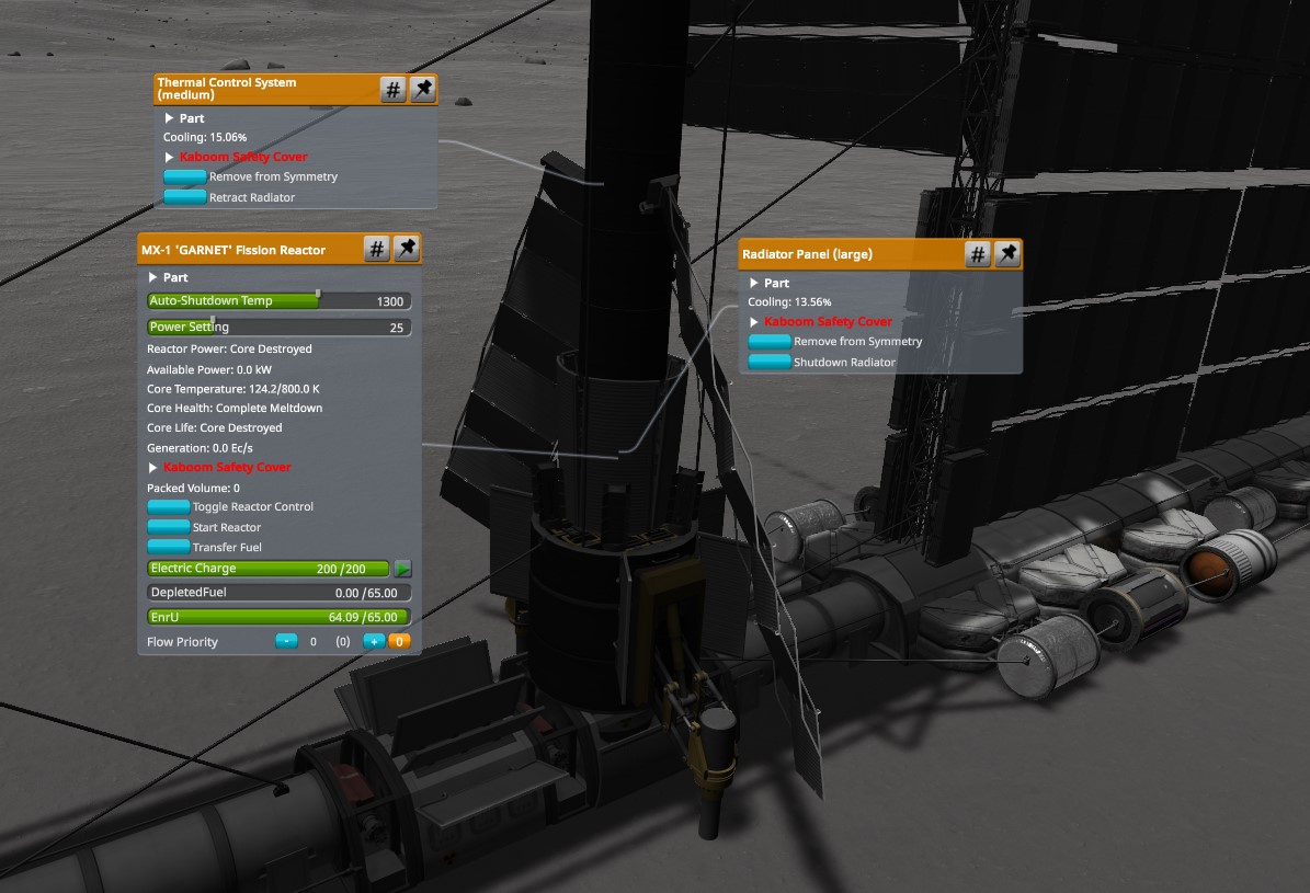 kＳＰ Binding　core KerbalX - Kerbal Space Station - Core